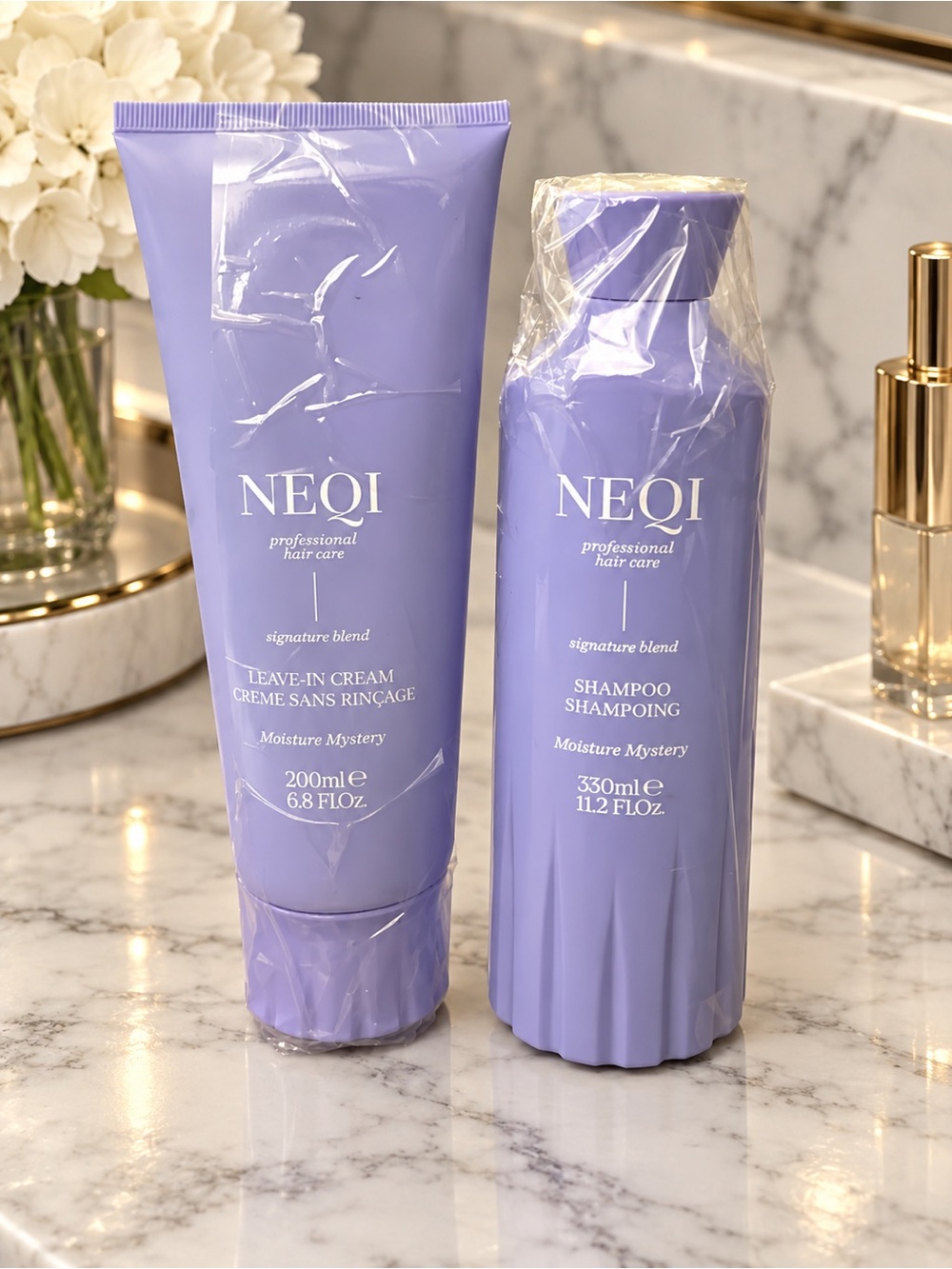 NEQI Moisture Mystery Shampoo & Leave-In Cream Bundle - NEW!